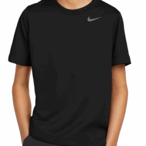 BOYS BB YOUTH NIKE SHORT SLEEVE T-SHIRT (BLACK)
