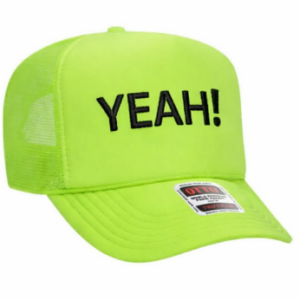 YEAH! cap (neon green)