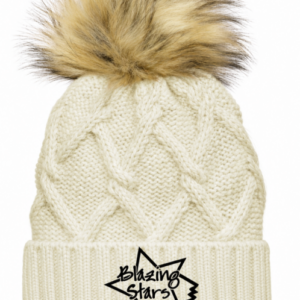 BZ Faux Fur Pom Beanie
