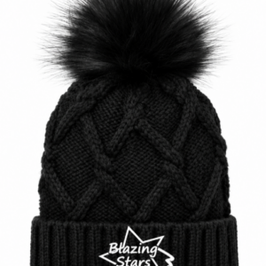 BZ Faux Fur Pom Beanie